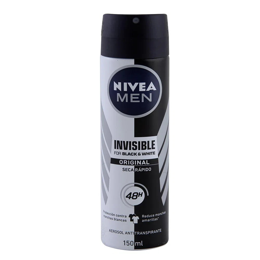 N. Deo Invisible B&W Power Spray 150ml
