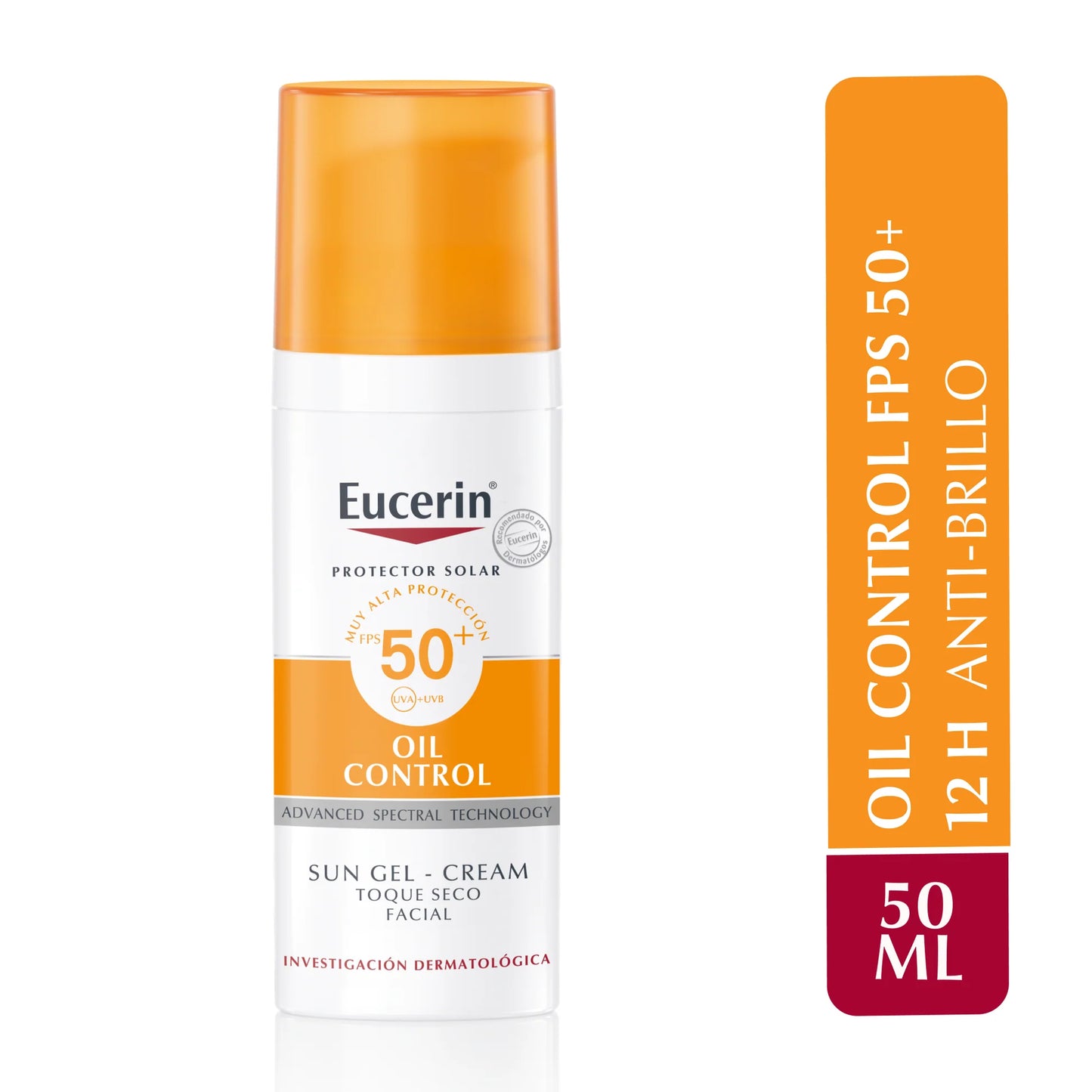 Eucerin Sun Face Oil Control FPS 50+   50ml