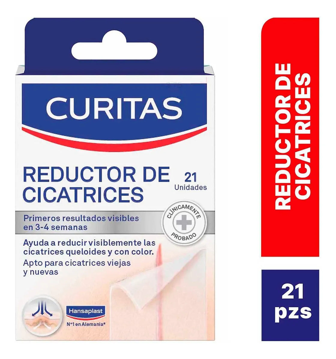 Curitas Reductor De Cicatrices 21 Unidades