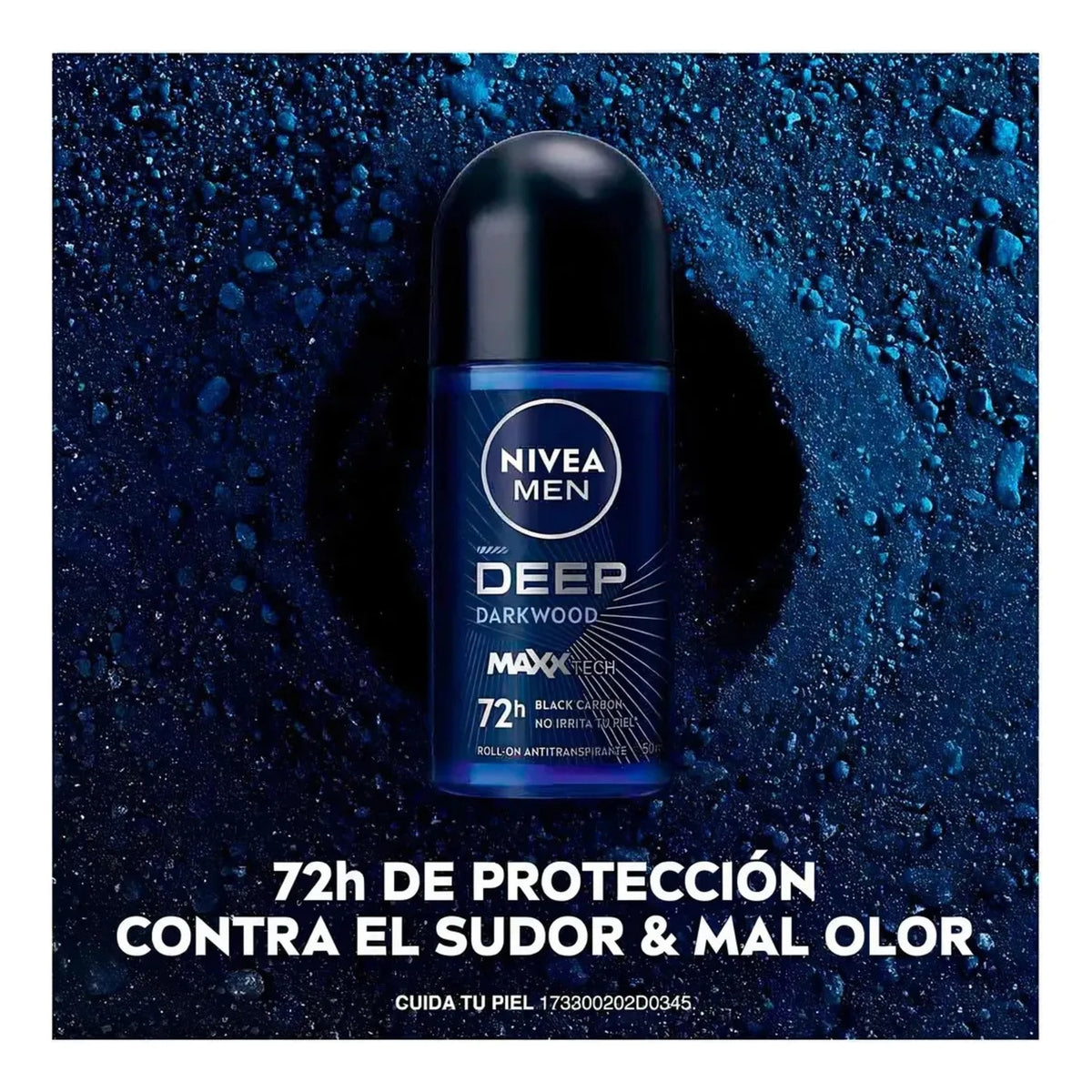 Nivea MEN Desodorante DEEP Darkwood Roll On 50ml