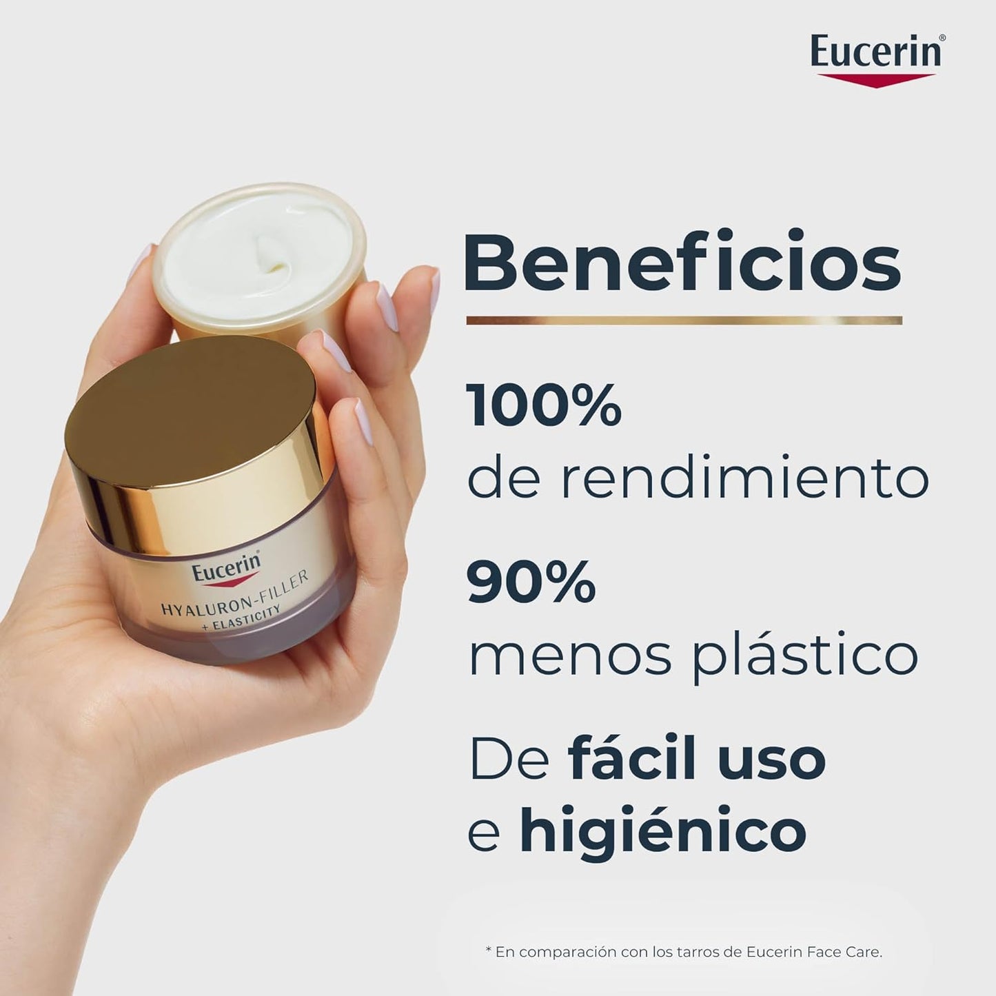 EUCERIN HYALURON-FILLER +ELASTICITY CREMA DE DÍA FPS 30 (Refill 50 ml)