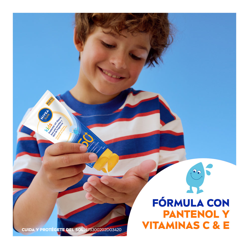 Nivea protector solar infantil para rostro y cuerpo FPS 50+ 100ml