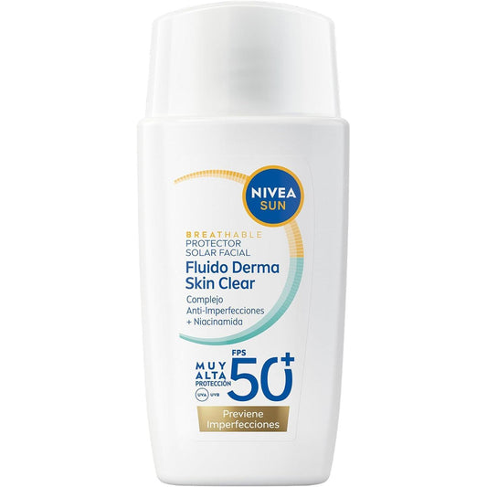 NIVEA SUN Derma Skin Clear Fluido FPS 50+ 40 ml