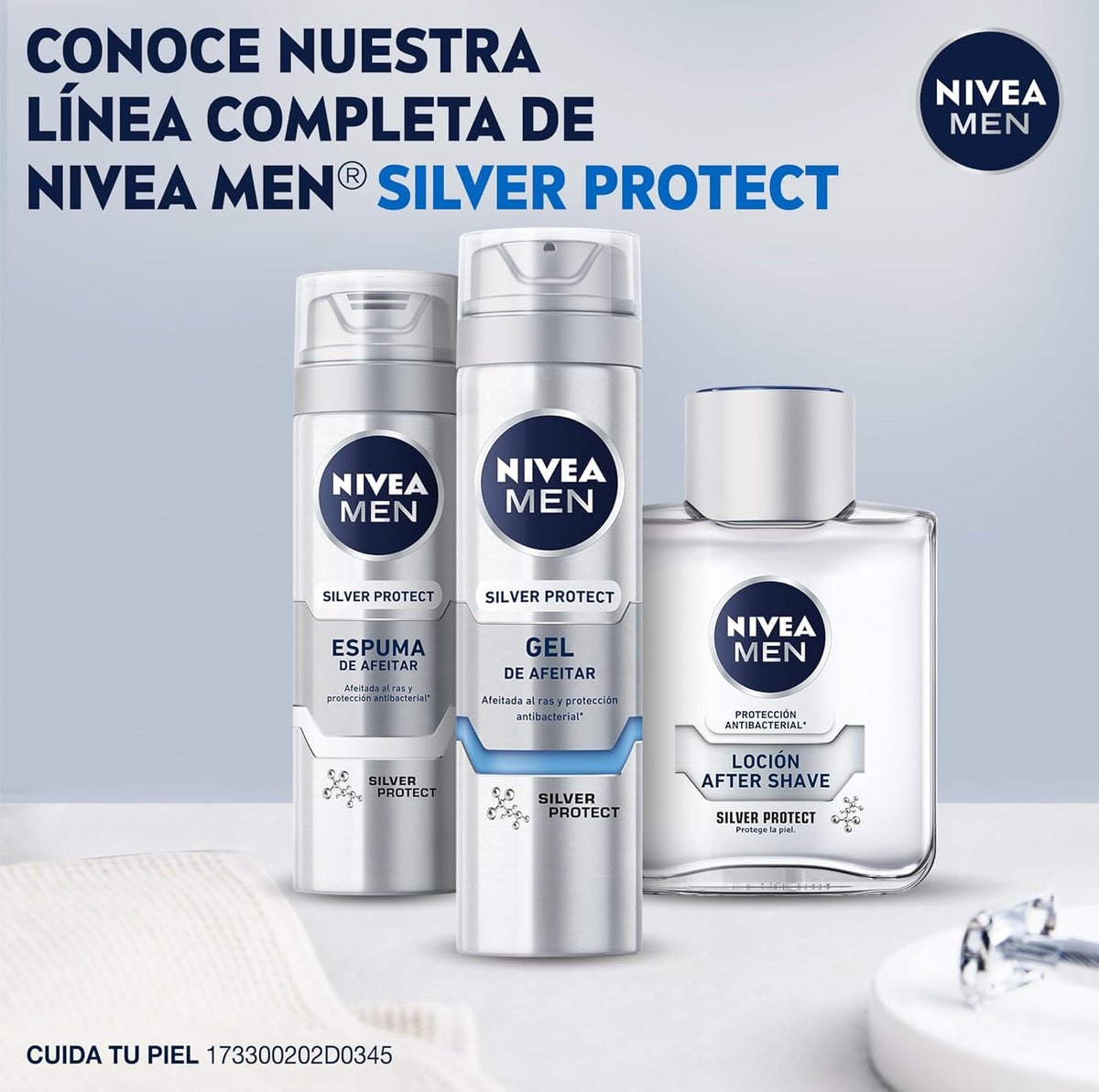 NIVEA MEN Silver Protect Aftershave 100 ml