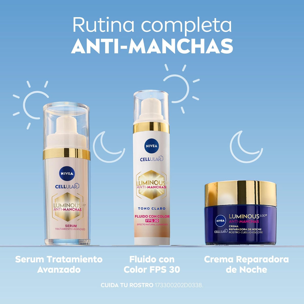 NIVEA Luminous630 Fluido con Color Tono Claro 40 ml