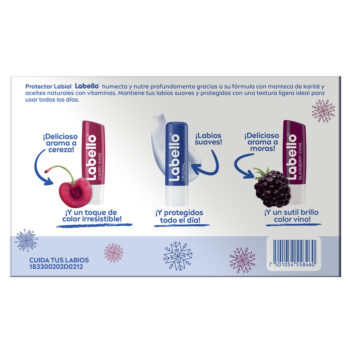 5 Pack Labello Bálsamo Labial