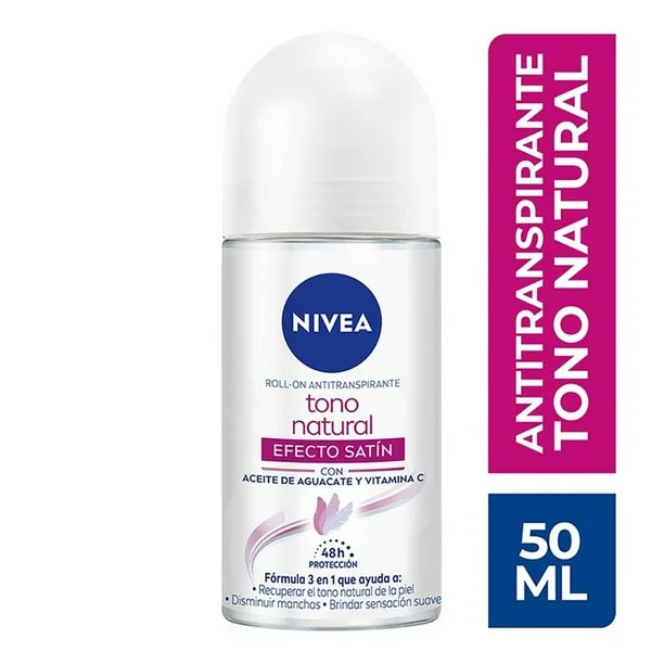 N. Deo Aclarado Efecto Satin Roll On