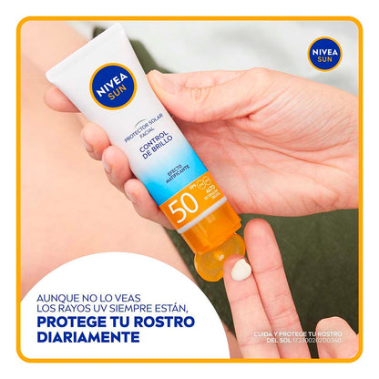 Nivea Sun Facial Control Brillo SPF50 50ML