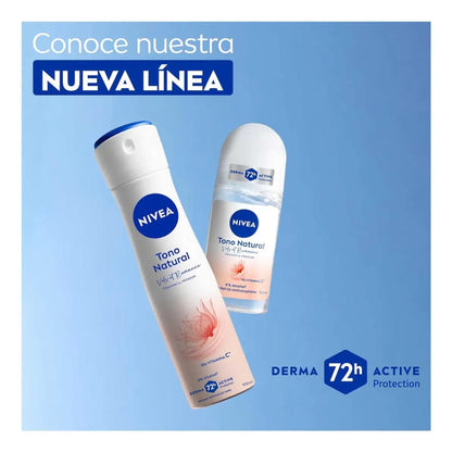 Desodorante En Spray Nivea Tono Natural Velvet Romance