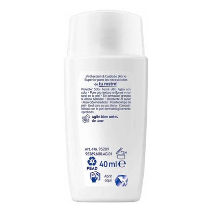 Nivea Protector Solar Facial Fluido Color Medio 40ml