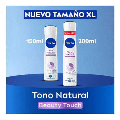 Desodorante En Spray Nivea Tono Natural Classic Touch