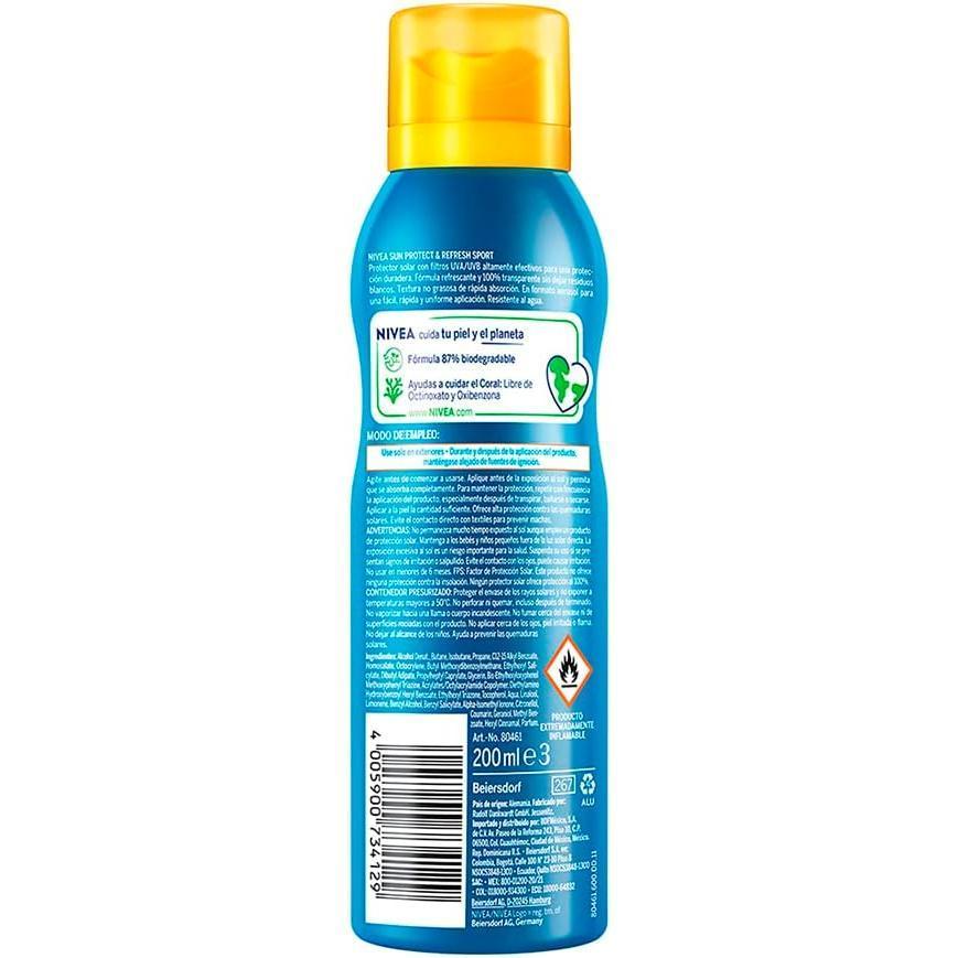 NIVEA SUN Sport Aerosol FPS 50+ 200 ml