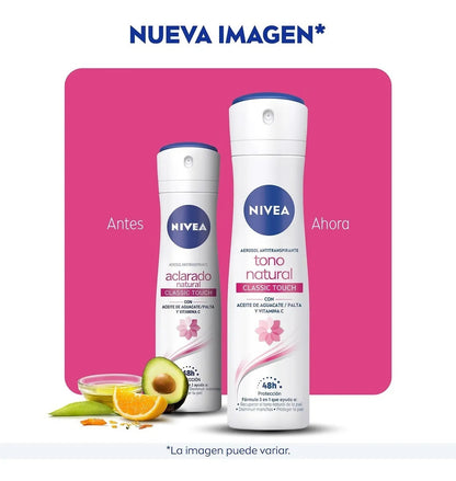 Nivea Desodorante Aclarado Natural Classic 150 ml