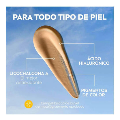 Nivea Protector Solar Facial Fluido Color Medio 40ml