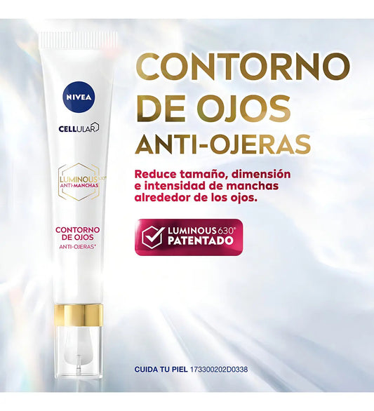 Kit Nivea Luminous Sérum Contorno Y Crema Noche