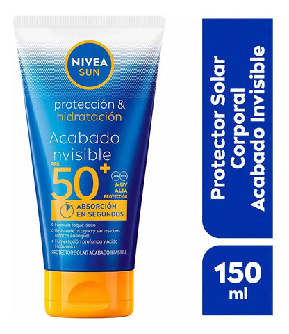 Nivea Protector Solar Corporal Acabado Invisible 150ml