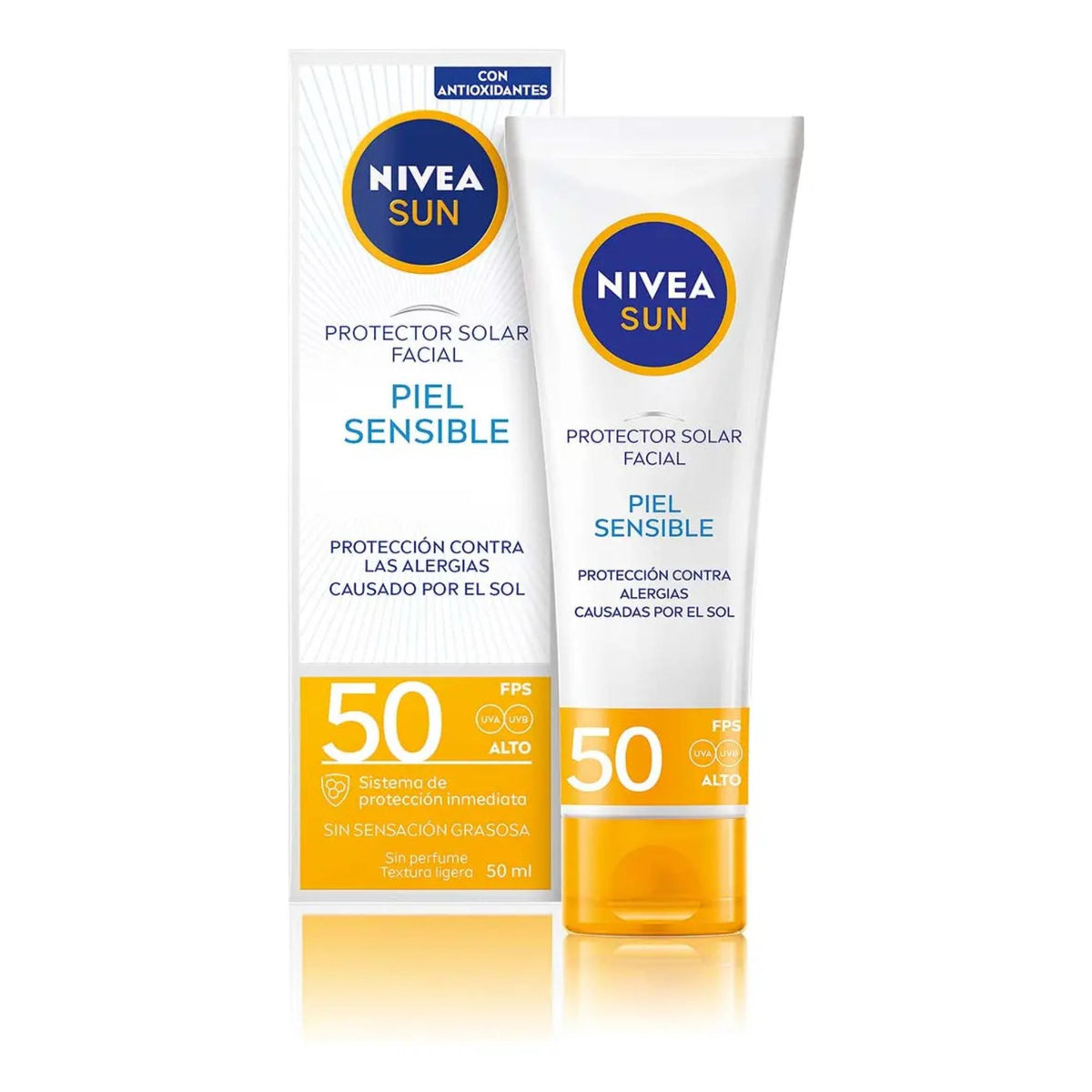 2 Pack  - Serum Nivea Luminous  + Protector Solar Sensitive