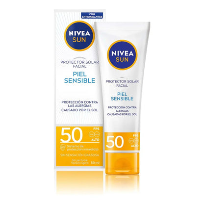 2 Pack  - Serum Nivea Luminous  + Protector Solar Sensitive