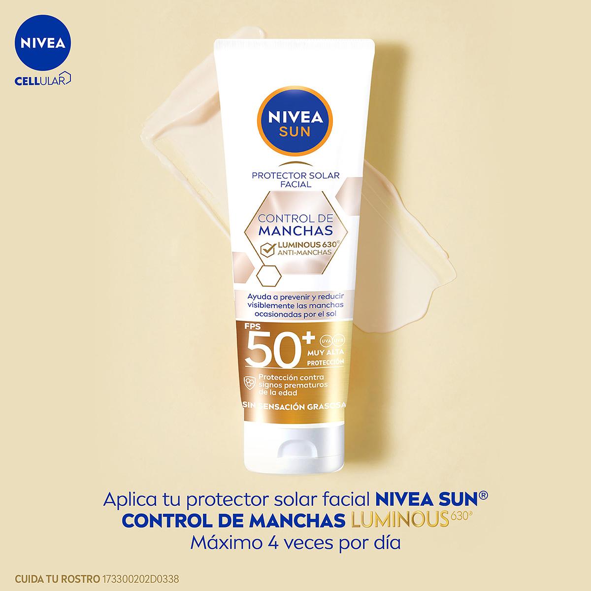 Nivea Sun Face Fluido Luminous 630 SPT SPF50+ 40ML