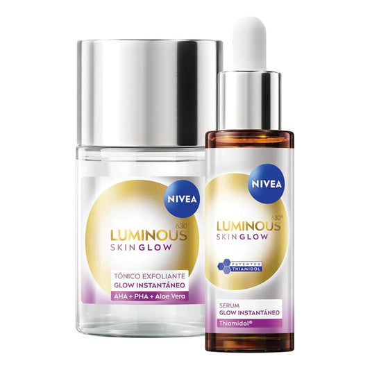 Nivea Rutina Skin Glow Tónico Exfoliante 100ml+ Serum 30ml