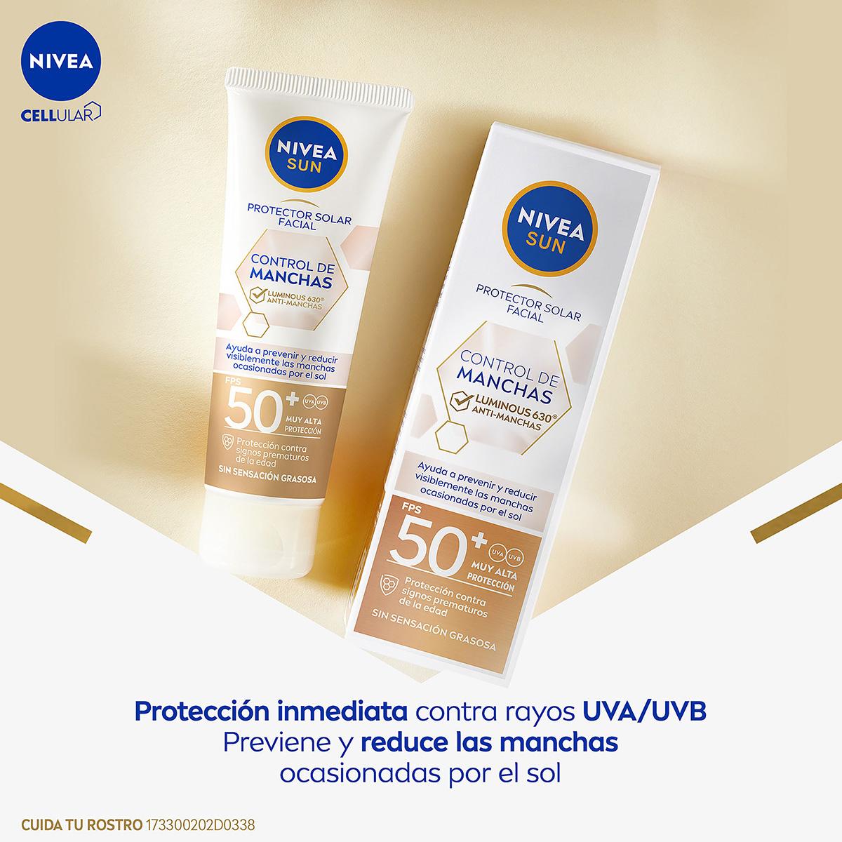 Nivea Sun Face Fluido Luminous 630 SPT SPF50+ 40ML