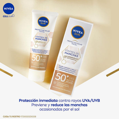 Nivea Sun Face Fluido Luminous 630 SPT SPF50+ 40ML