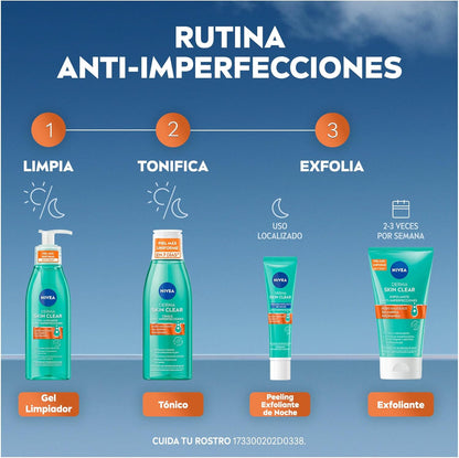 NIVEA Derma Skin Clear Peeling Nocturno 40 ml