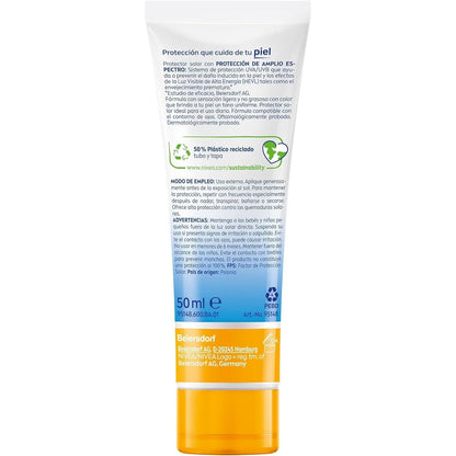 NIVEA SUN Control Brillo Tono Claro FPS 50+ 50 ml