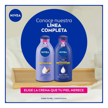 Nivea Crema Corporal Humectante Protect&m Soft Milk (650 Ml)