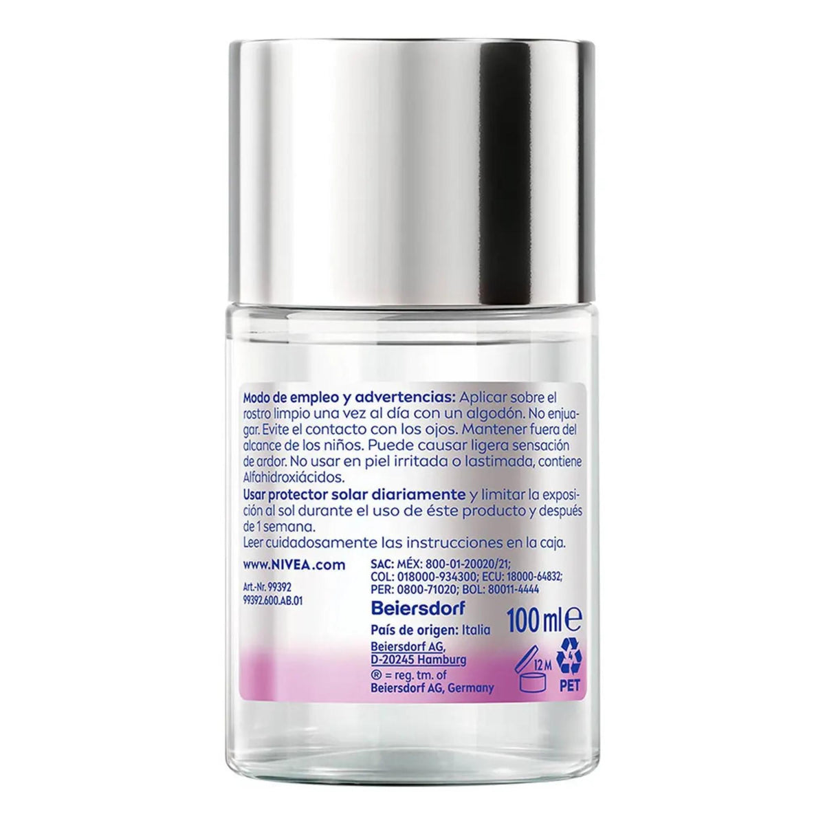 Tónico Exfoliante Glow Instantáneo 100ml