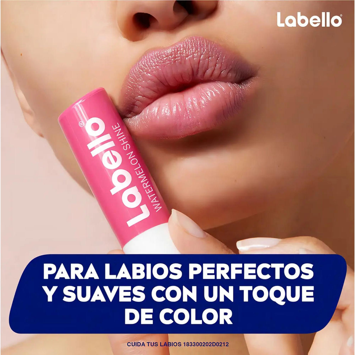 Bálsamo Labial Labello Protector Humectante Sandía 4.8g