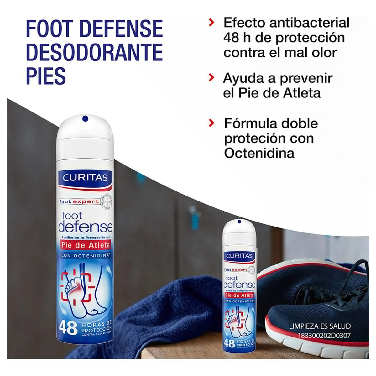 Curitas Foot Spray Foot Defense 150 ml