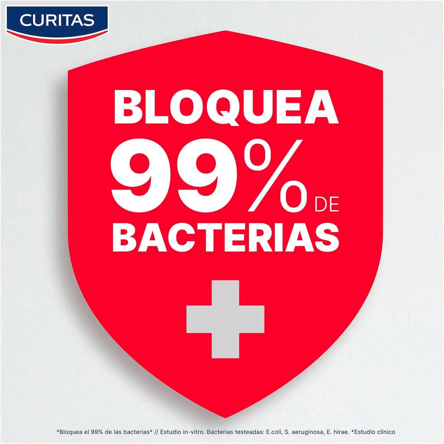 Curitas Aqua Protect Venditas XL, Apósito flexible y repelente al agua que cubre y protege heridas pequeñas, medianas y grandes