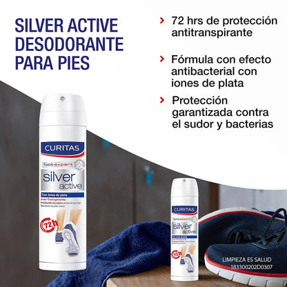Curitas Foot Spray Silver Active 150 ml