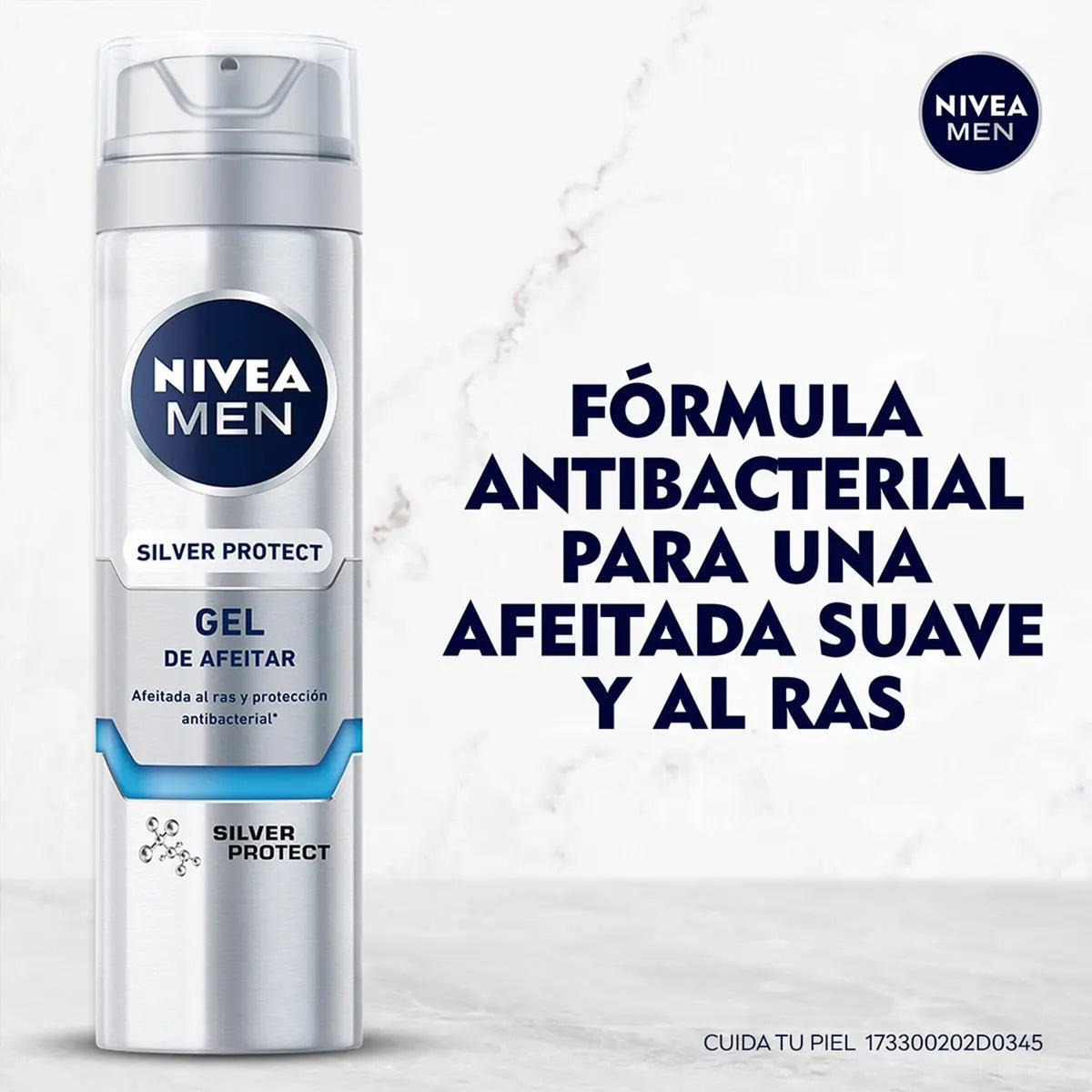 NM GEL Afeitar Silver Protect