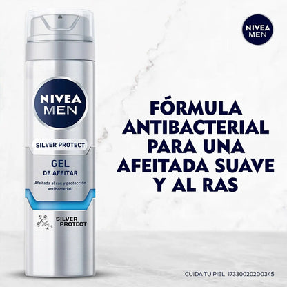 NM GEL Afeitar Silver Protect