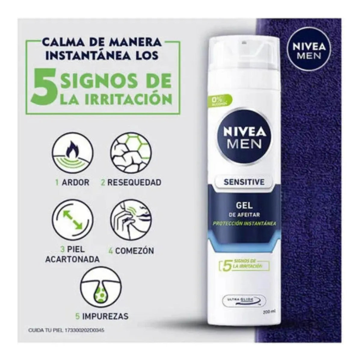 NM GEL Afeitar Sensitive