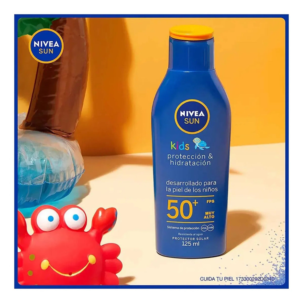 Nivea Protector Solar Corporal Hidratación Kid Fps 50+ 125ml