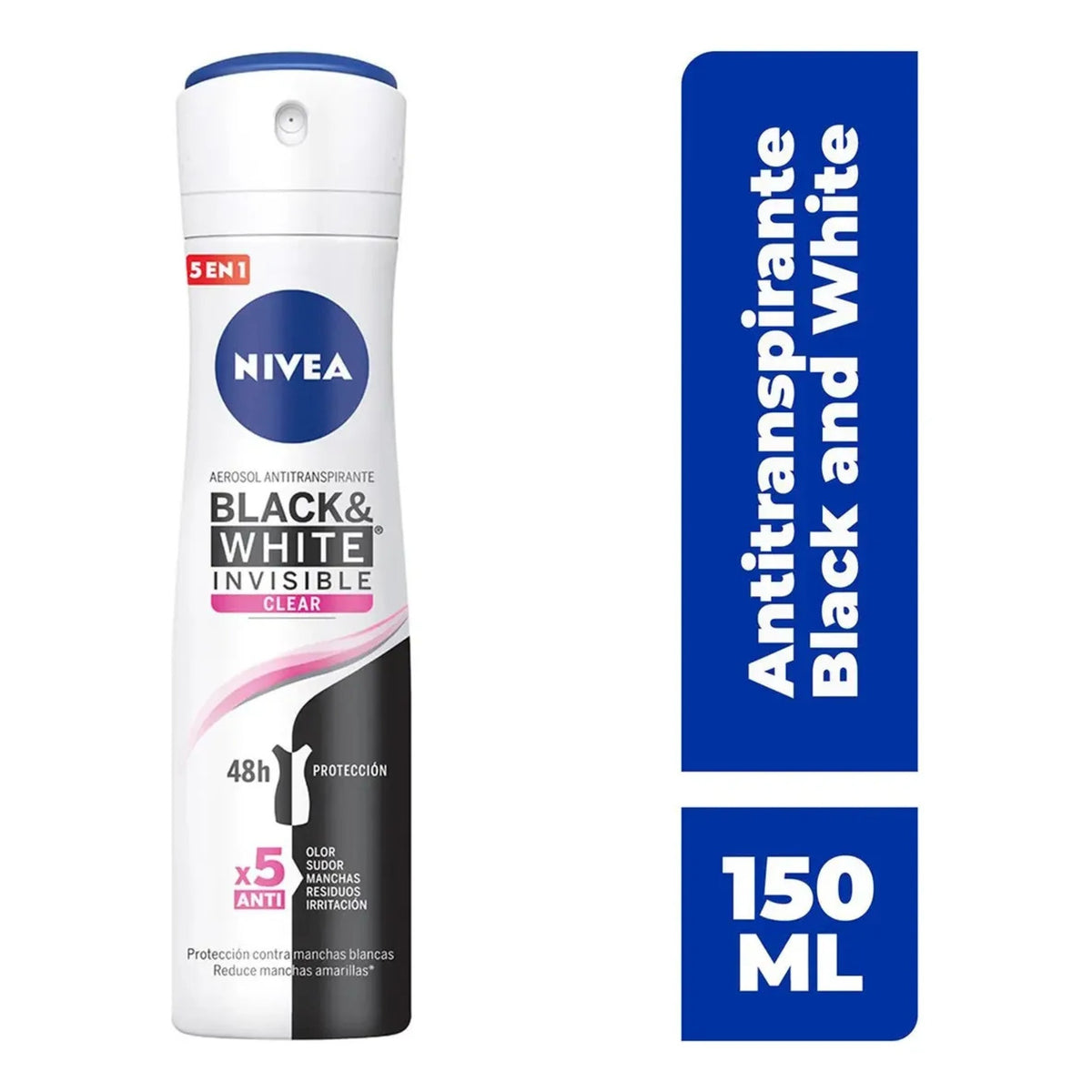 N. Deo Invisible Clear Spray 150ml