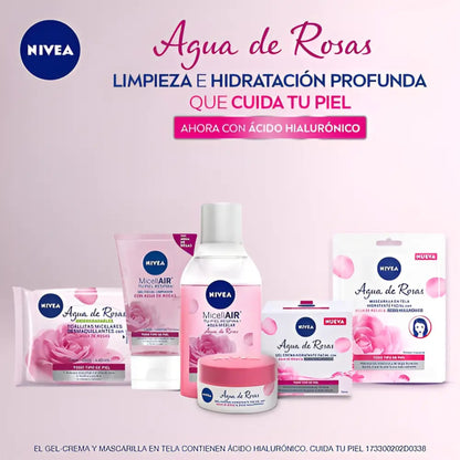Nivea Agua Micelar Desmaquillante Agua De Rosas 400ml