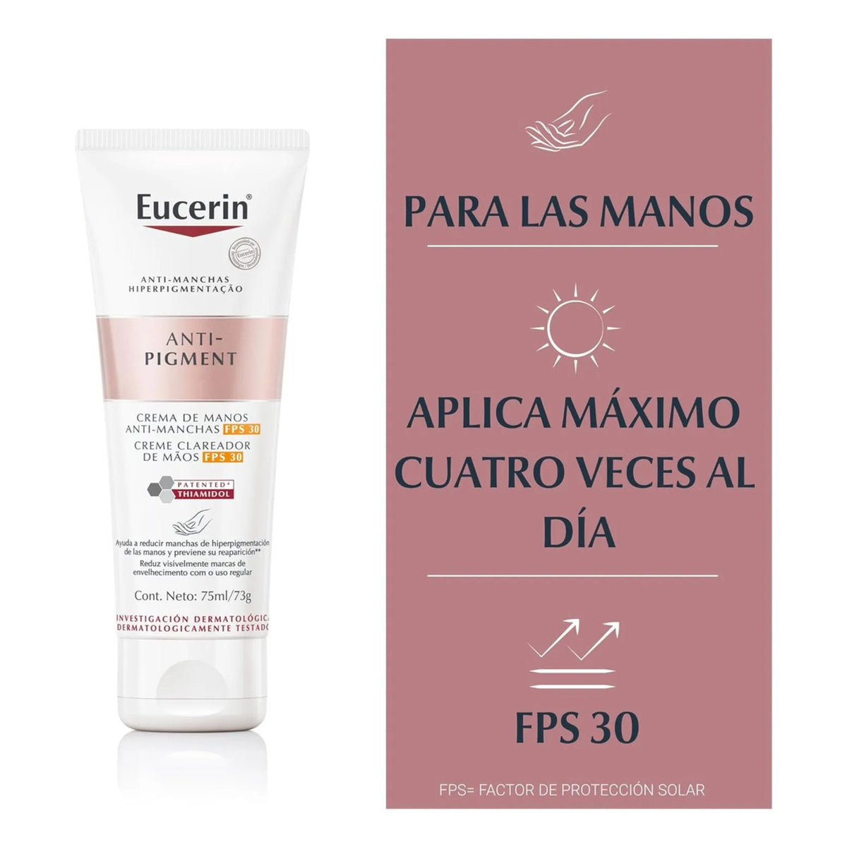 Eucerin Crema Manos Anti-pigment Fps 30 - 75ml