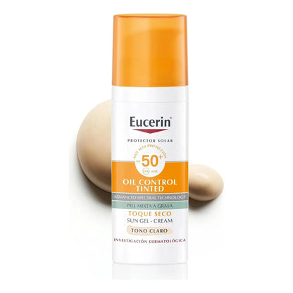 Eucerin Eucerin Sun Oil Control Fps 50+ Tono Claro 50ml
