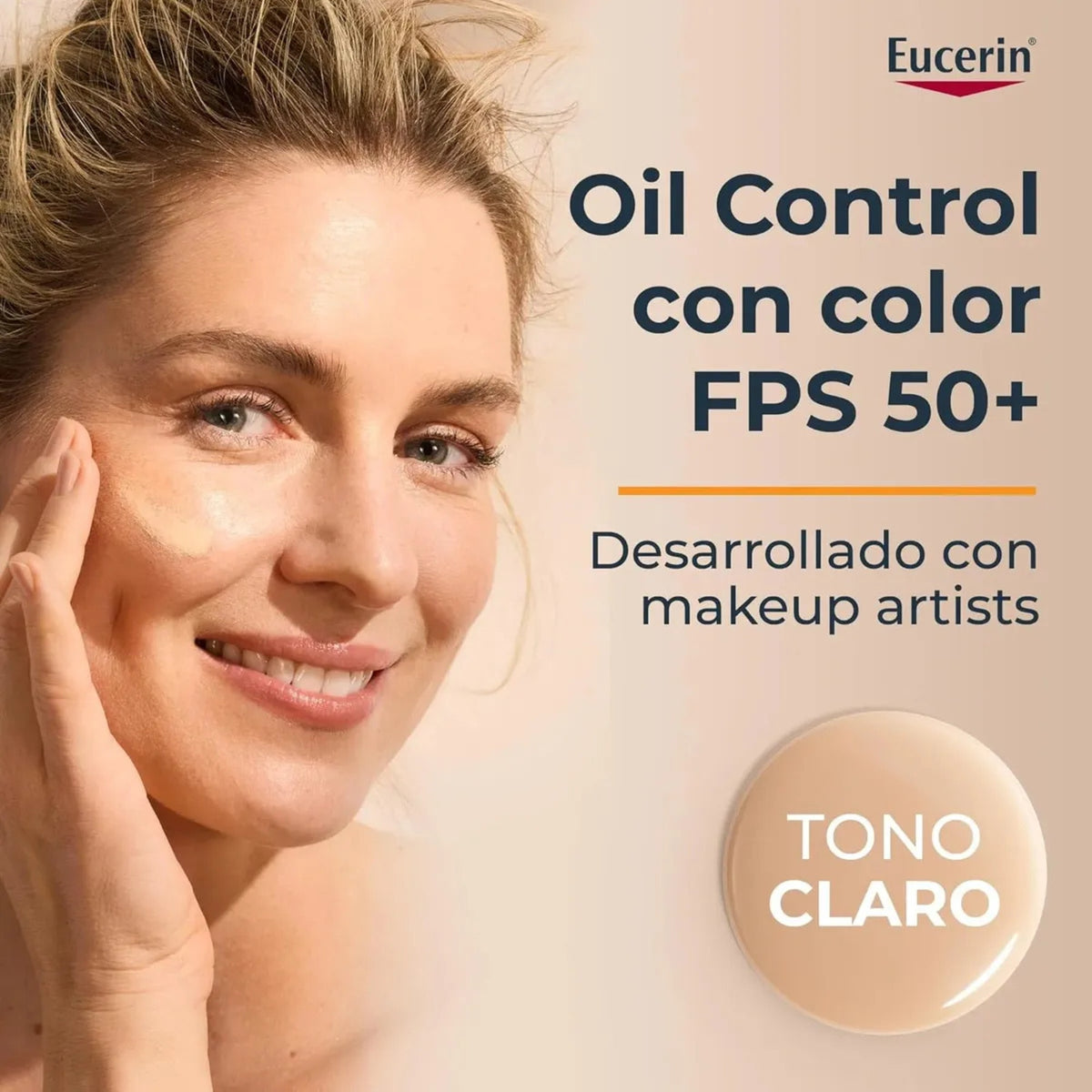 Eucerin Eucerin Sun Oil Control Fps 50+ Tono Claro 50ml