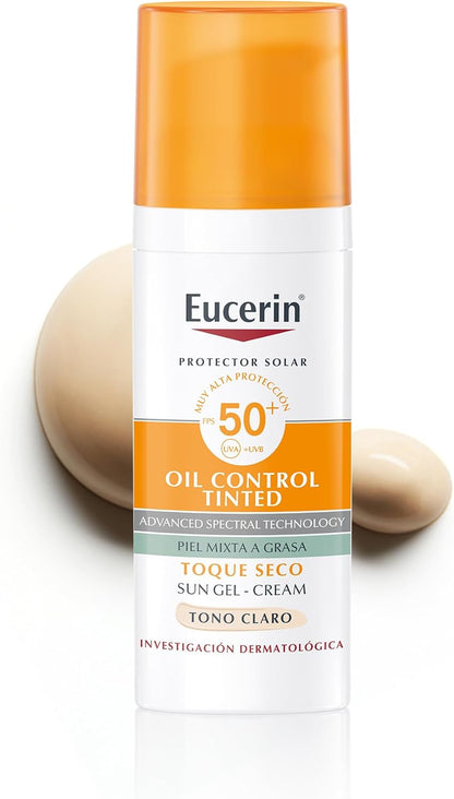 Eucerin Eucerin Sun Oil Control Fps 50+ Tono Claro 50Ml