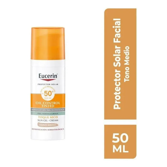 Eucerin Eucerin Sun Oil Control Fps 50+ Tono Medio 50ml