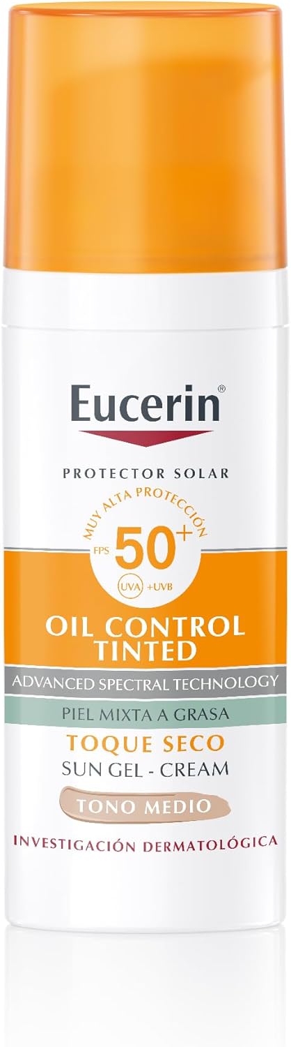 Eucerin Eucerin Sun Oil Control Fps 50+ Tono Medio 50Ml