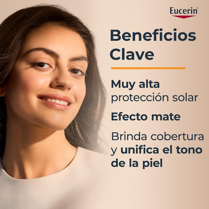 Eucerin Eucerin Sun Oil Control Fps 50+ Tono Medio 50Ml