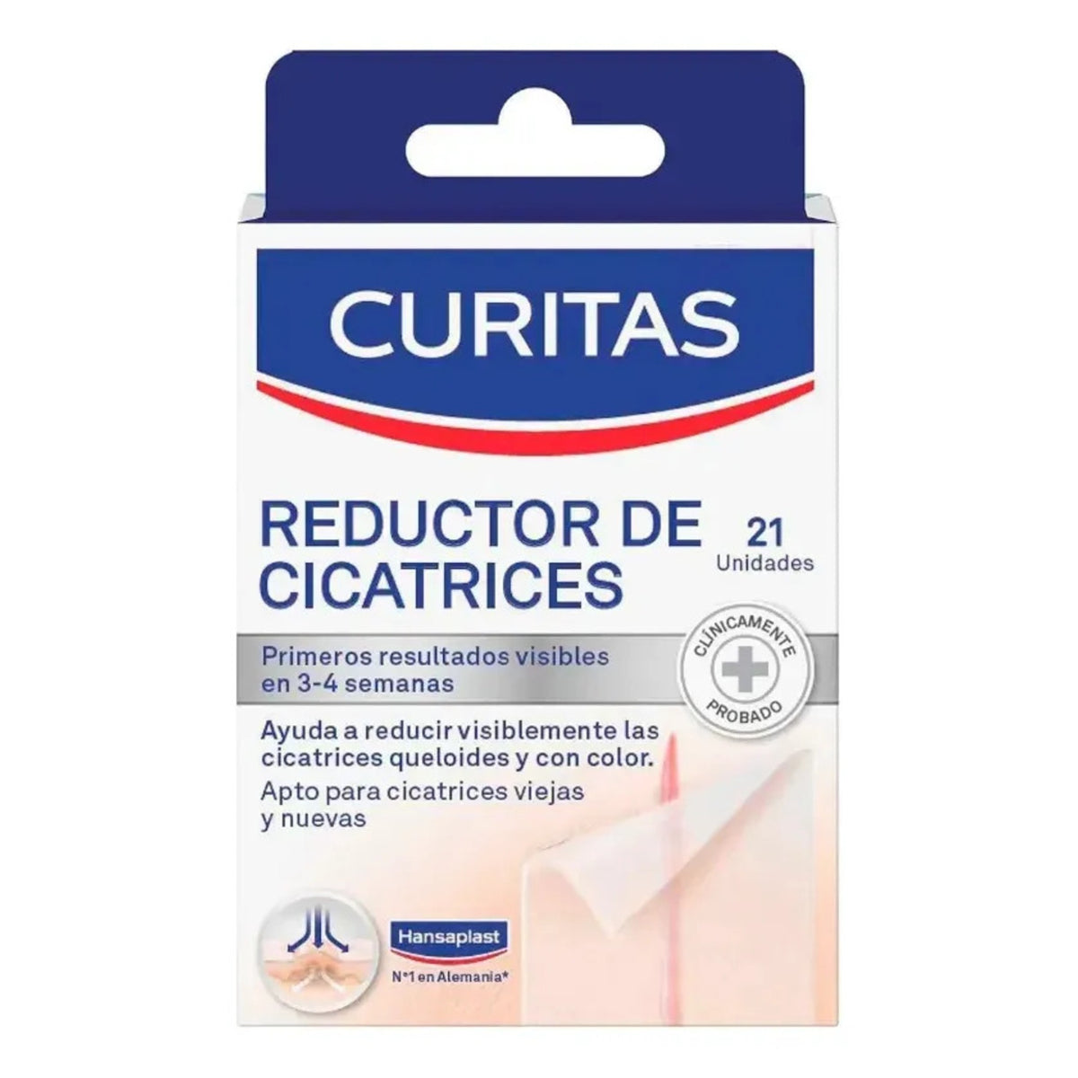 Curitas Reductor De Cicatrices 21 Unidades