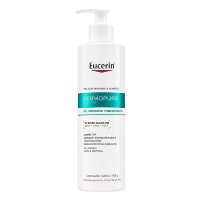 Eucerin Dermopure Gel Limpiador Facial Concentrado Piel Gras