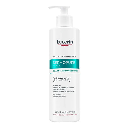 Eucerin Dermopure Gel Limpiador Facial Concentrado Piel Gras